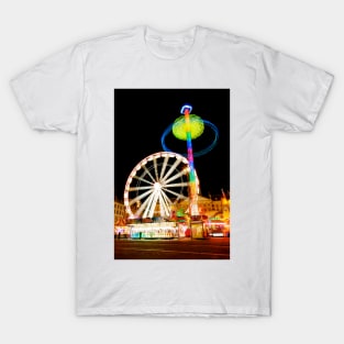 Dam Square Funfair, Amsterdam T-Shirt